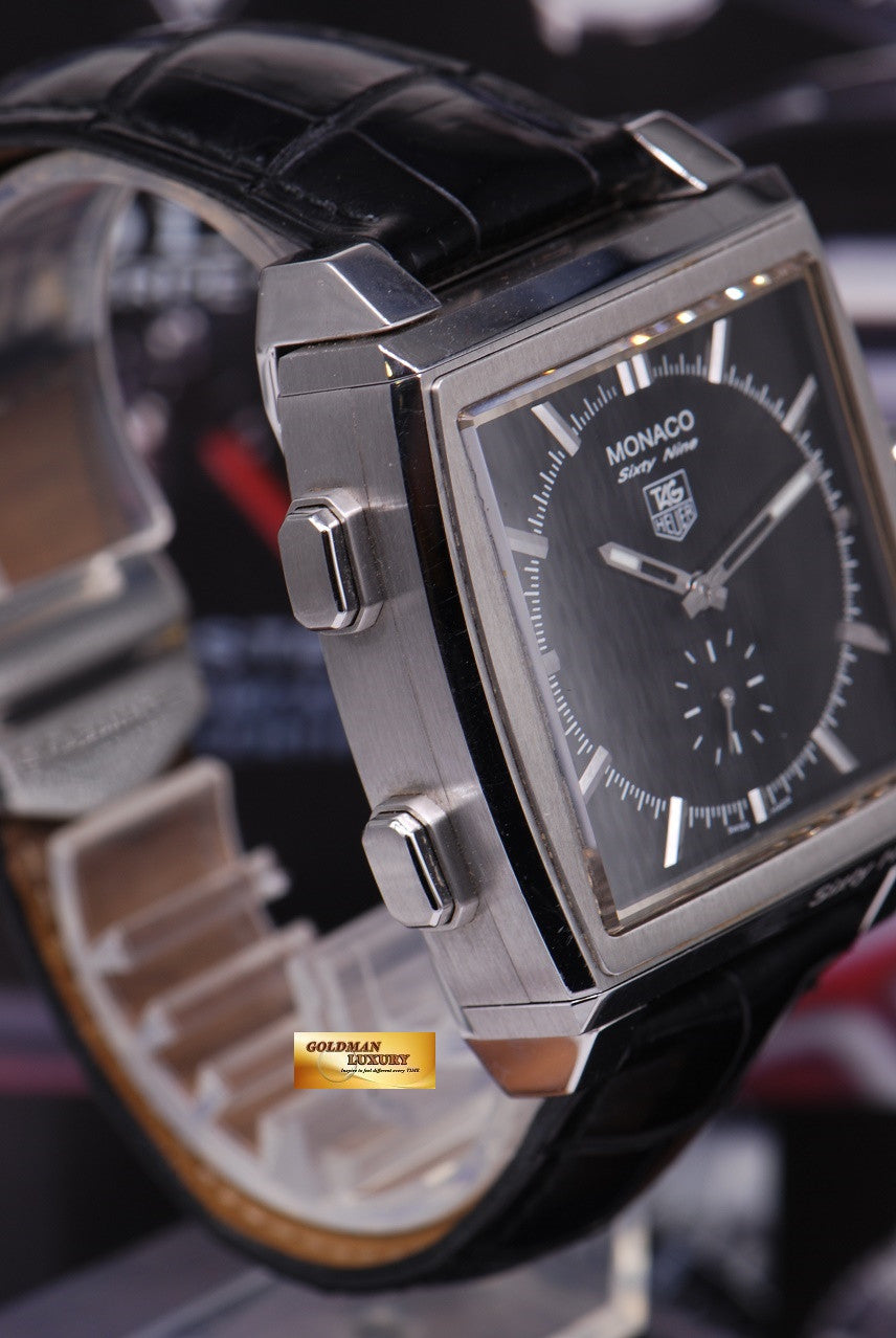 [SOLD] TAG HEUER MONACO SIXTY NINE MANUAL – REVERSIBLE DIGITAL CHRONOGRAPH CW9110 (NEAR MINT)