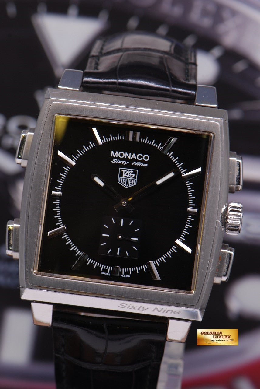 [SOLD] TAG HEUER MONACO SIXTY NINE MANUAL – REVERSIBLE DIGITAL CHRONOGRAPH CW9110 (NEAR MINT)
