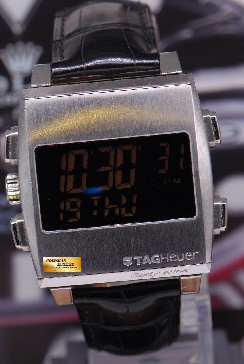[SOLD] TAG HEUER MONACO SIXTY NINE MANUAL – REVERSIBLE DIGITAL CHRONOGRAPH CW9110 (NEAR MINT)