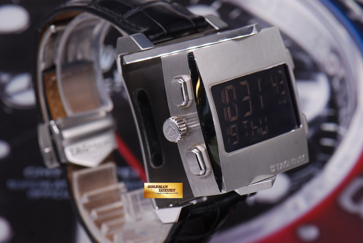 [SOLD] TAG HEUER MONACO SIXTY NINE MANUAL – REVERSIBLE DIGITAL CHRONOGRAPH CW9110 (NEAR MINT)