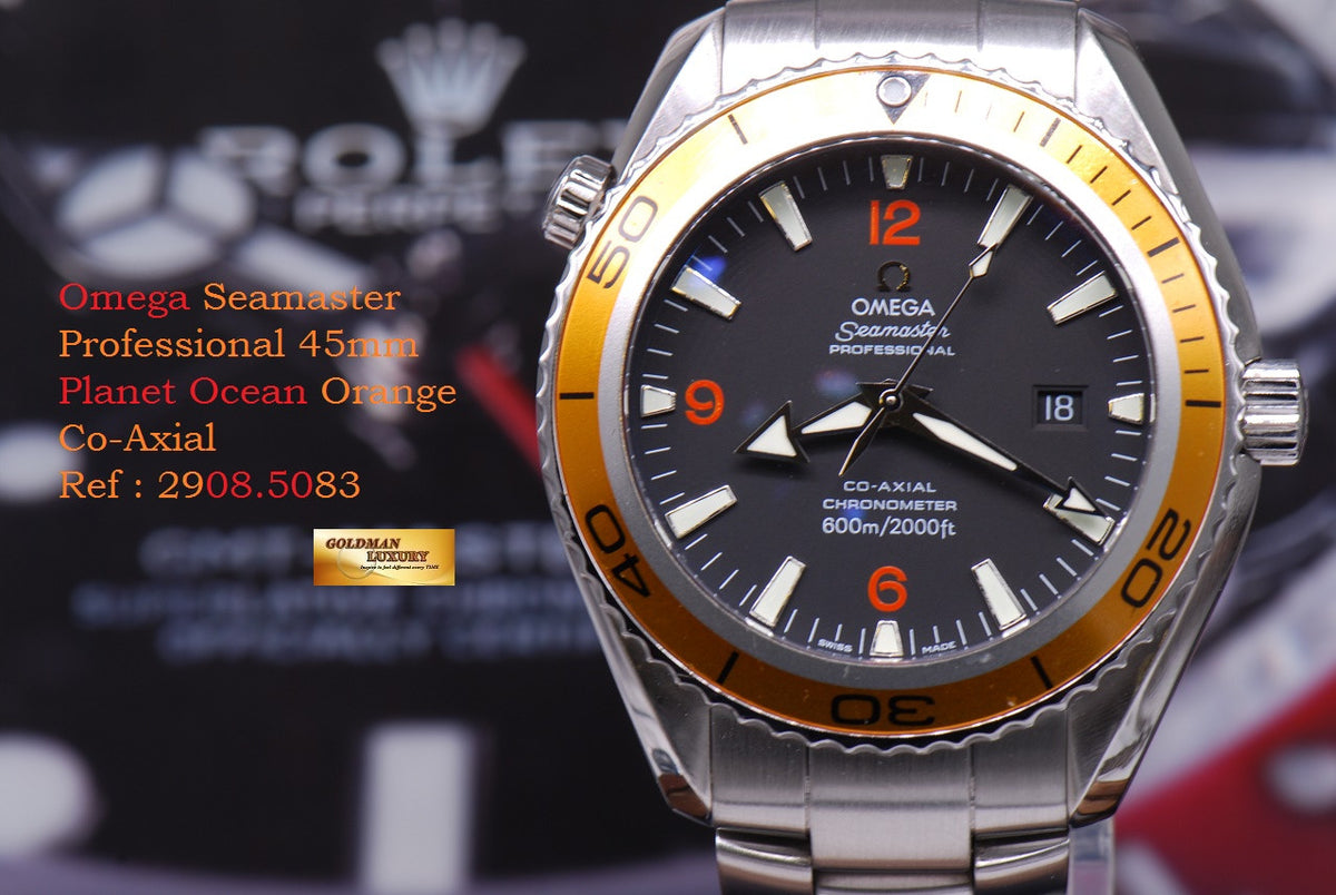 [SOLD] OMEGA SEAMASTER PLANET OCEAN 45.5mm CO-AXIAL AUTOMATIC (MINT)