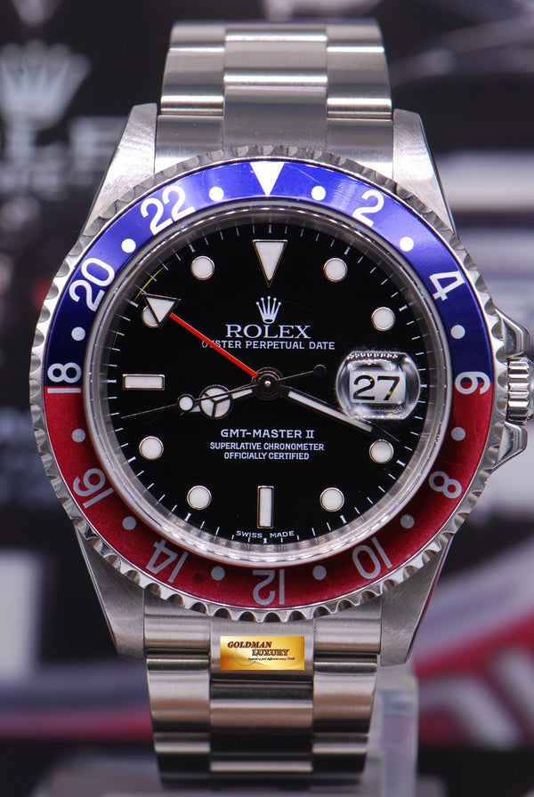 [SOLD] ROLEX OYSTER PERPETUAL GMT-MASTER II 