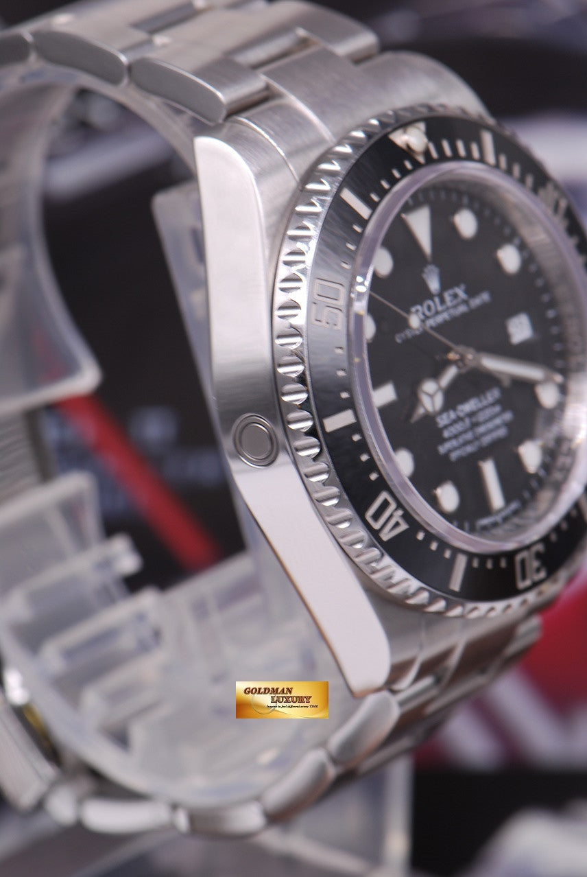 [SOLD] ROLEX OYSTER PERPETUAL SEA-DWELLER 4000ft CERAMIC BEZEL 116600 (MINT)
