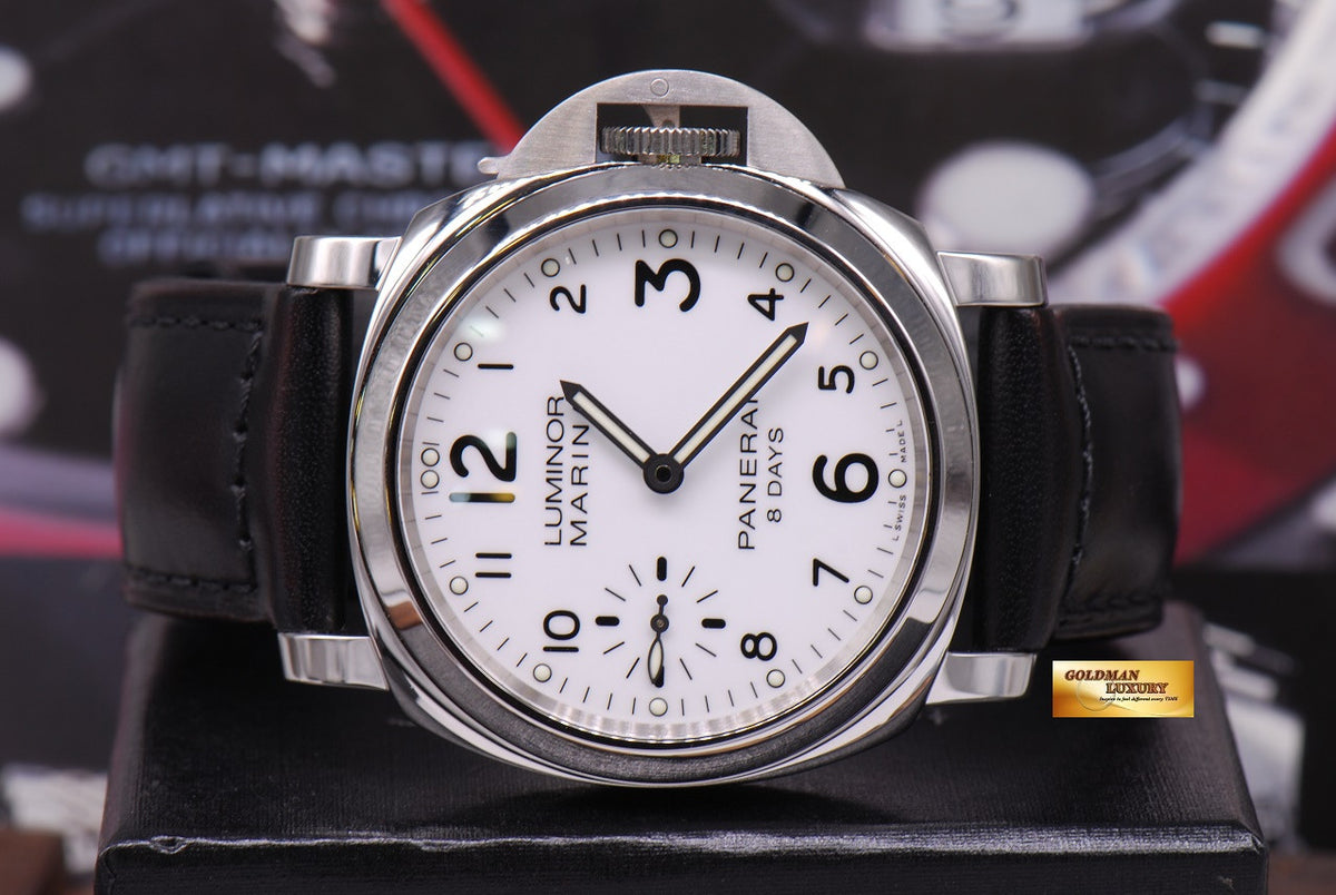 [SOLD] PANERAI LUMINOR MARINA 8 DAYS MANUAL PAM 563 WHITE (NEAR MINT)