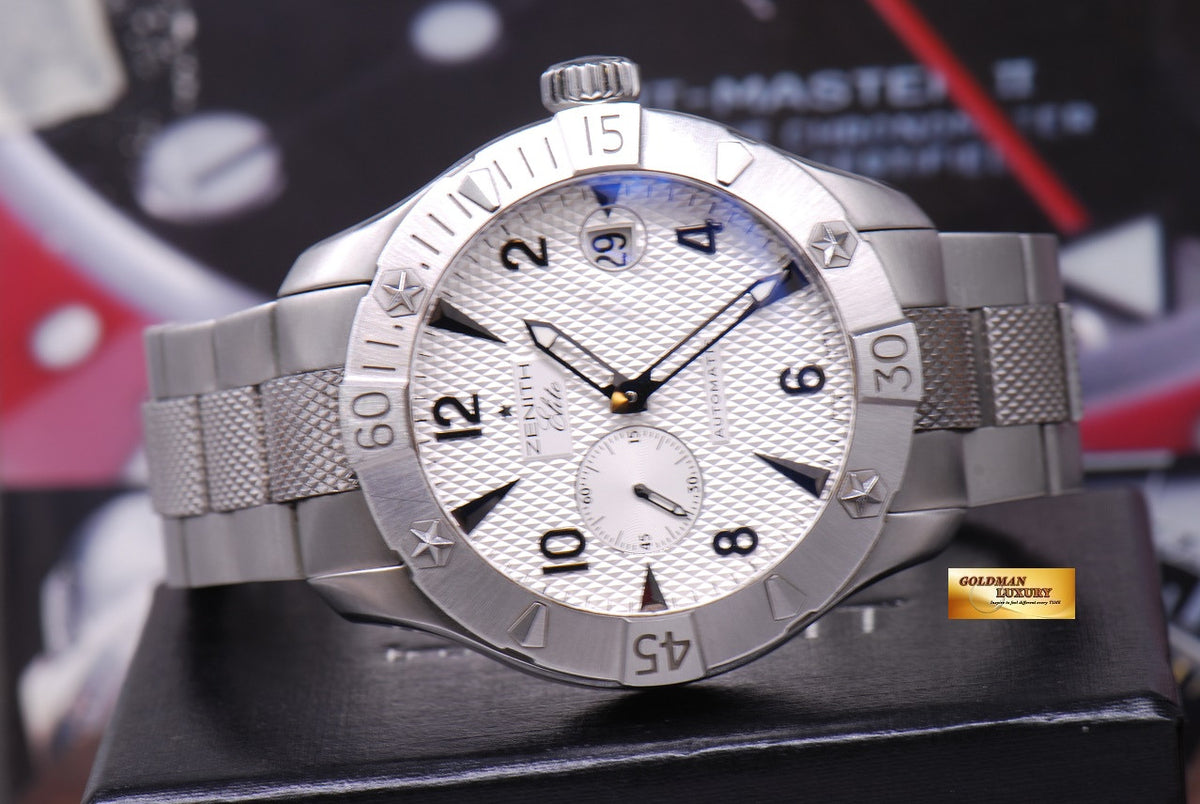 [SOLD] ZENITH ELITE DEFY CLASSIC 43mm AUTOMATIC WHITE (NEAR MINT)