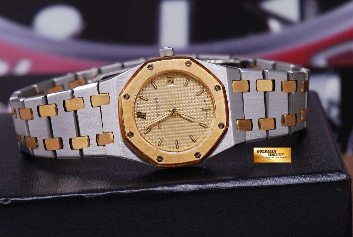[SOLD] AUDEMARS PIGUET ROYAL OAK LADIES HALF-GOLD 24mm QUARTZ (NEAR MINT)