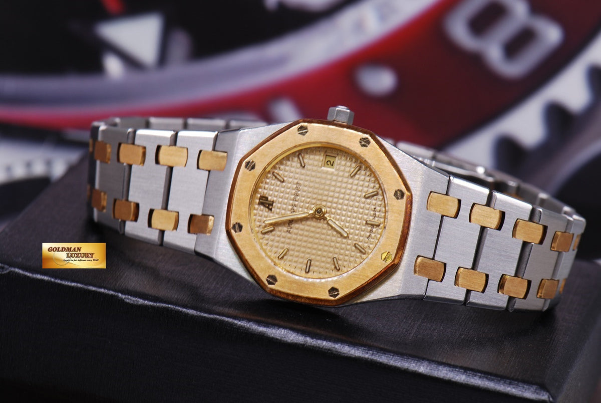 [SOLD] AUDEMARS PIGUET ROYAL OAK LADIES HALF-GOLD 24mm QUARTZ (NEAR MINT)