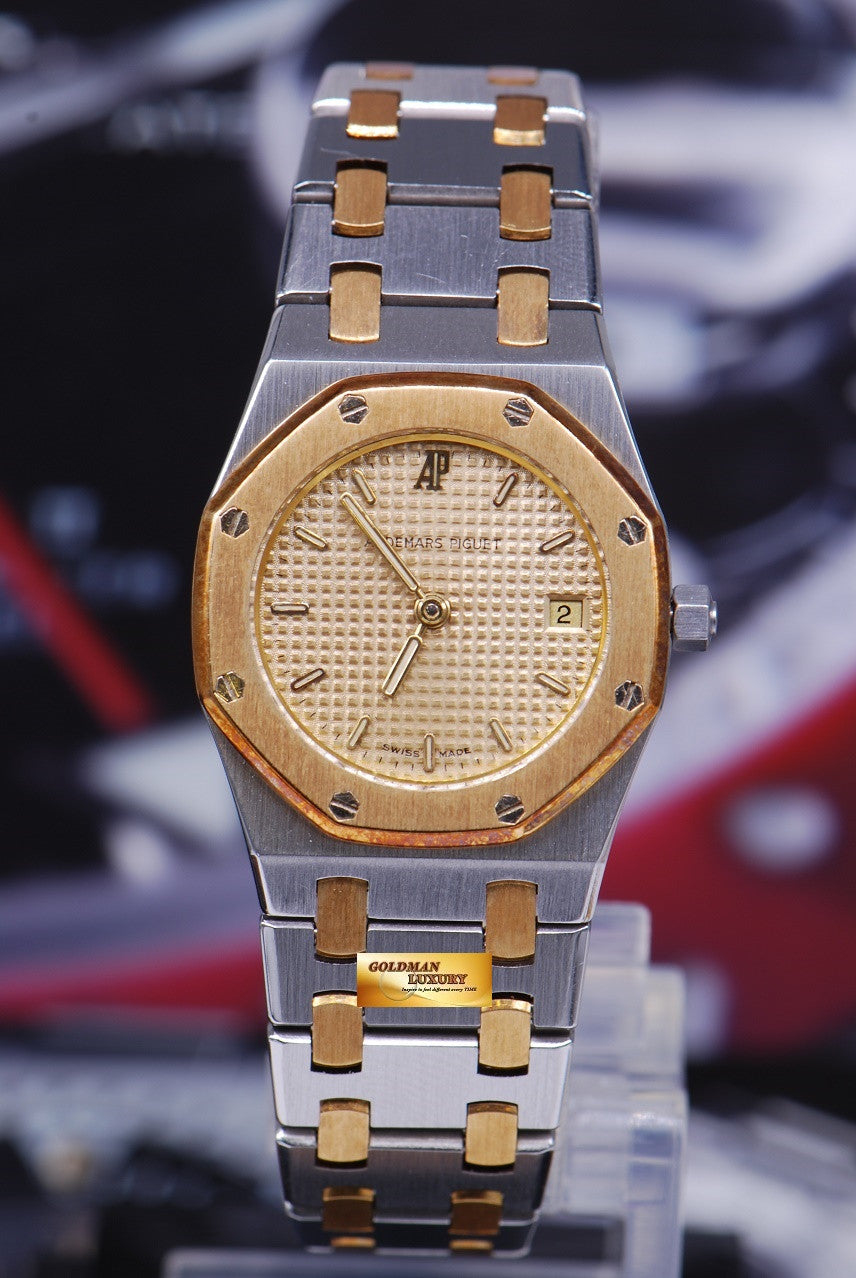 [SOLD] AUDEMARS PIGUET ROYAL OAK LADIES HALF-GOLD 24mm QUARTZ (NEAR MINT)