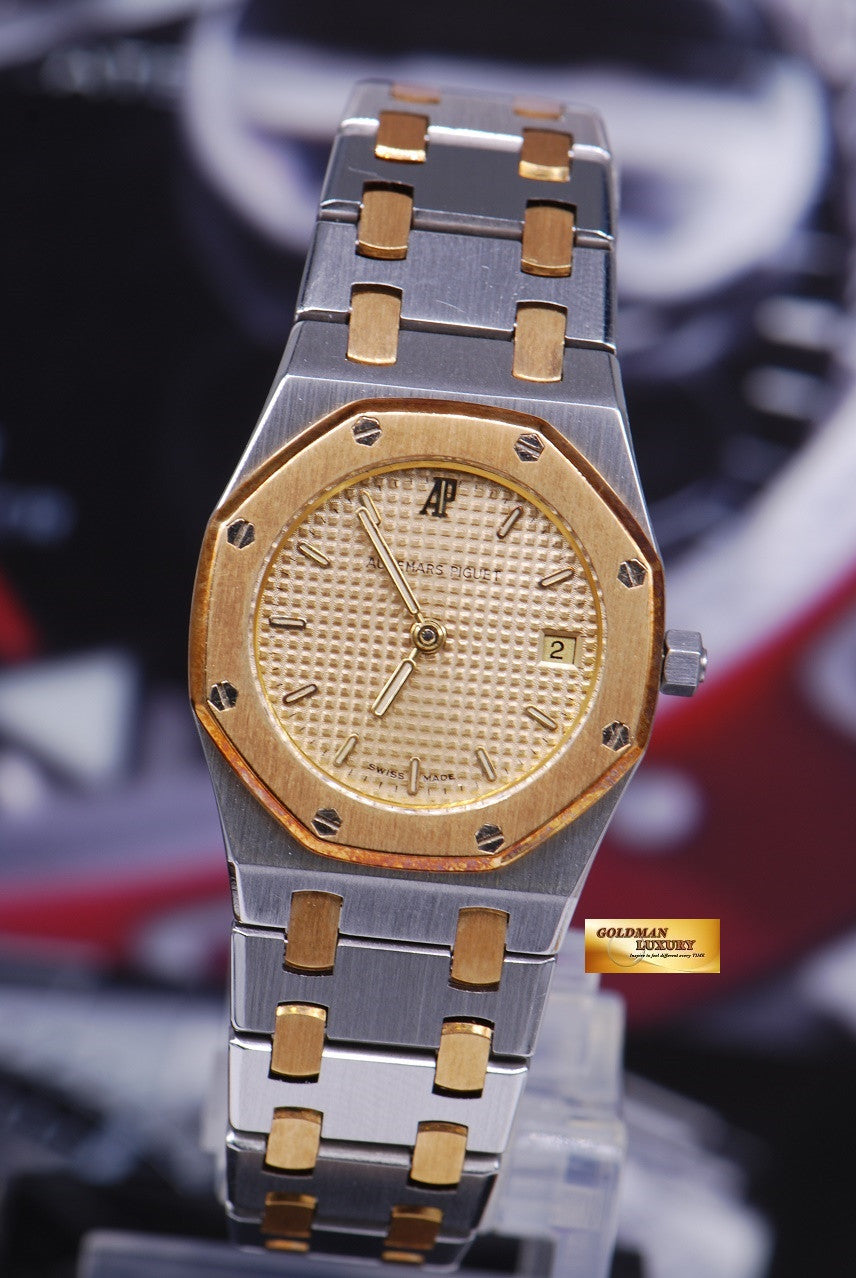 [SOLD] AUDEMARS PIGUET ROYAL OAK LADIES HALF-GOLD 24mm QUARTZ (NEAR MINT)