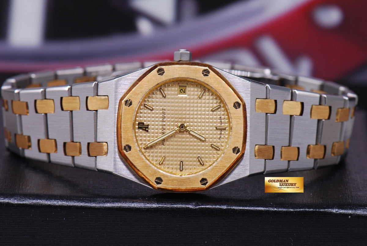 [SOLD] AUDEMARS PIGUET ROYAL OAK LADIES HALF-GOLD 24mm QUARTZ (NEAR MINT)