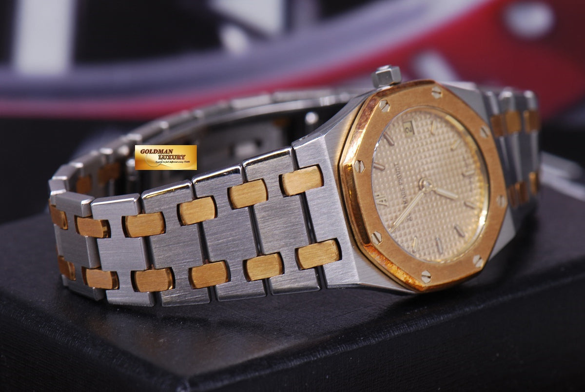[SOLD] AUDEMARS PIGUET ROYAL OAK LADIES HALF-GOLD 24mm QUARTZ (NEAR MINT)