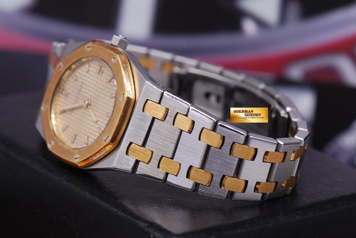 [SOLD] AUDEMARS PIGUET ROYAL OAK LADIES HALF-GOLD 24mm QUARTZ (NEAR MINT)
