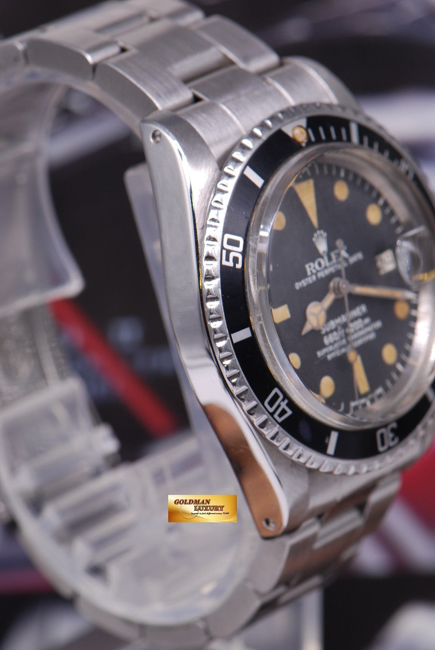 [SOLD] ROLEX OYSTER PERPETUAL WHITE SUBMARINER MARK I DIAL Ref 1680 (VINTAGE)