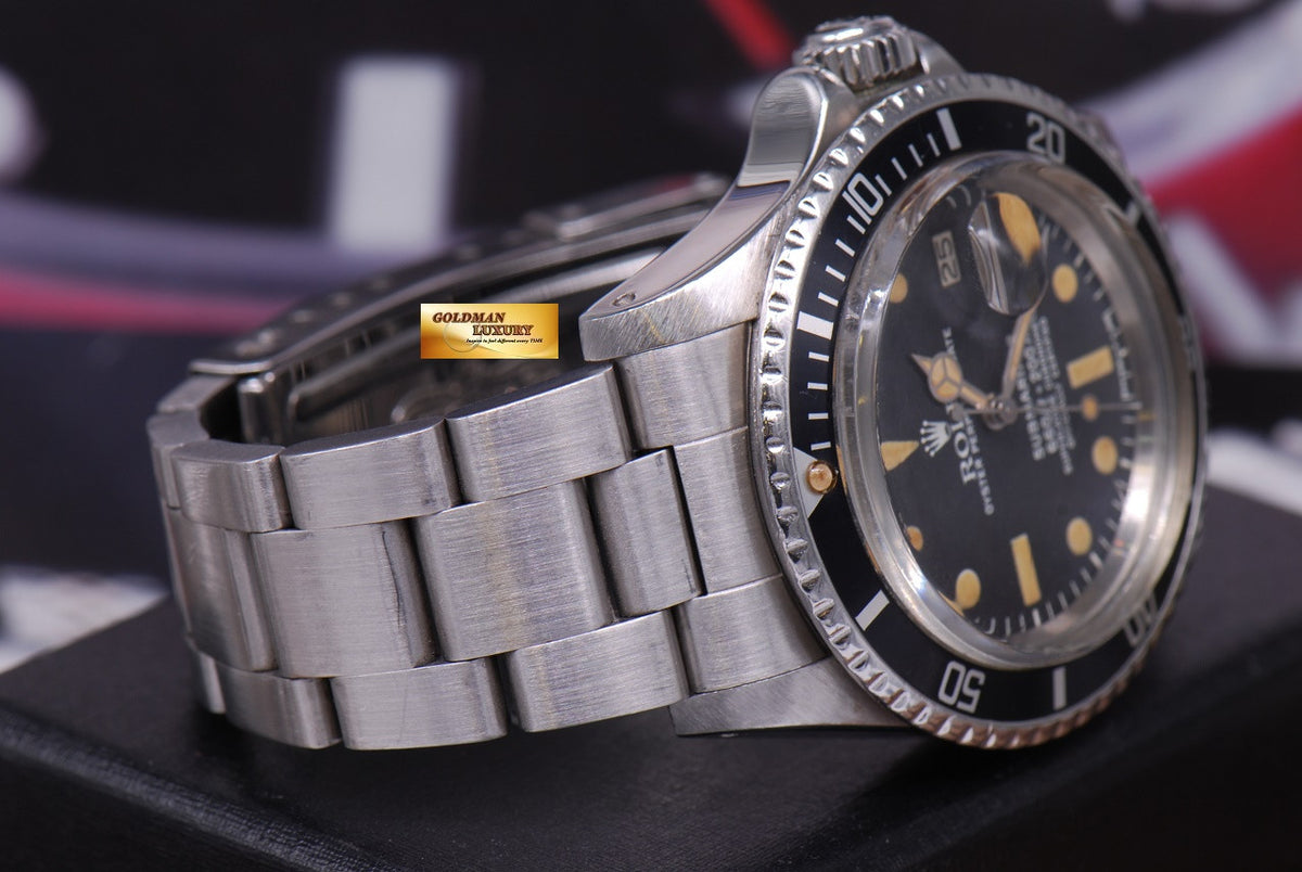 [SOLD] ROLEX OYSTER PERPETUAL WHITE SUBMARINER MARK I DIAL Ref 1680 (VINTAGE)