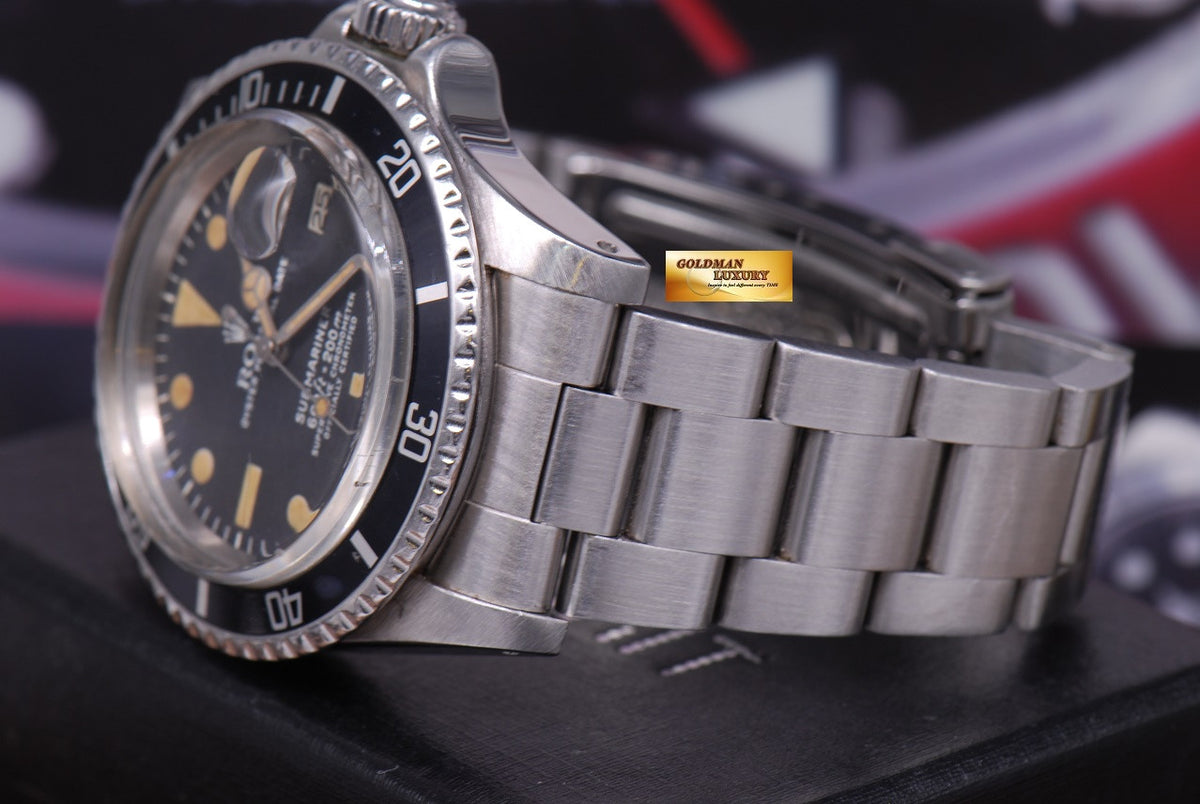 [SOLD] ROLEX OYSTER PERPETUAL WHITE SUBMARINER MARK I DIAL Ref 1680 (VINTAGE)