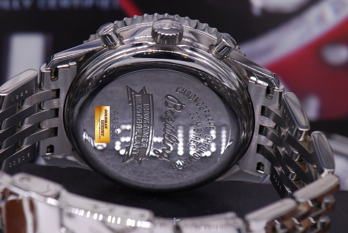 [SOLD] BREITLING NAVITIMER MONTBRILLANT 38mm CHRONOGRAPH A41330 AUTOMATIC (MINT)