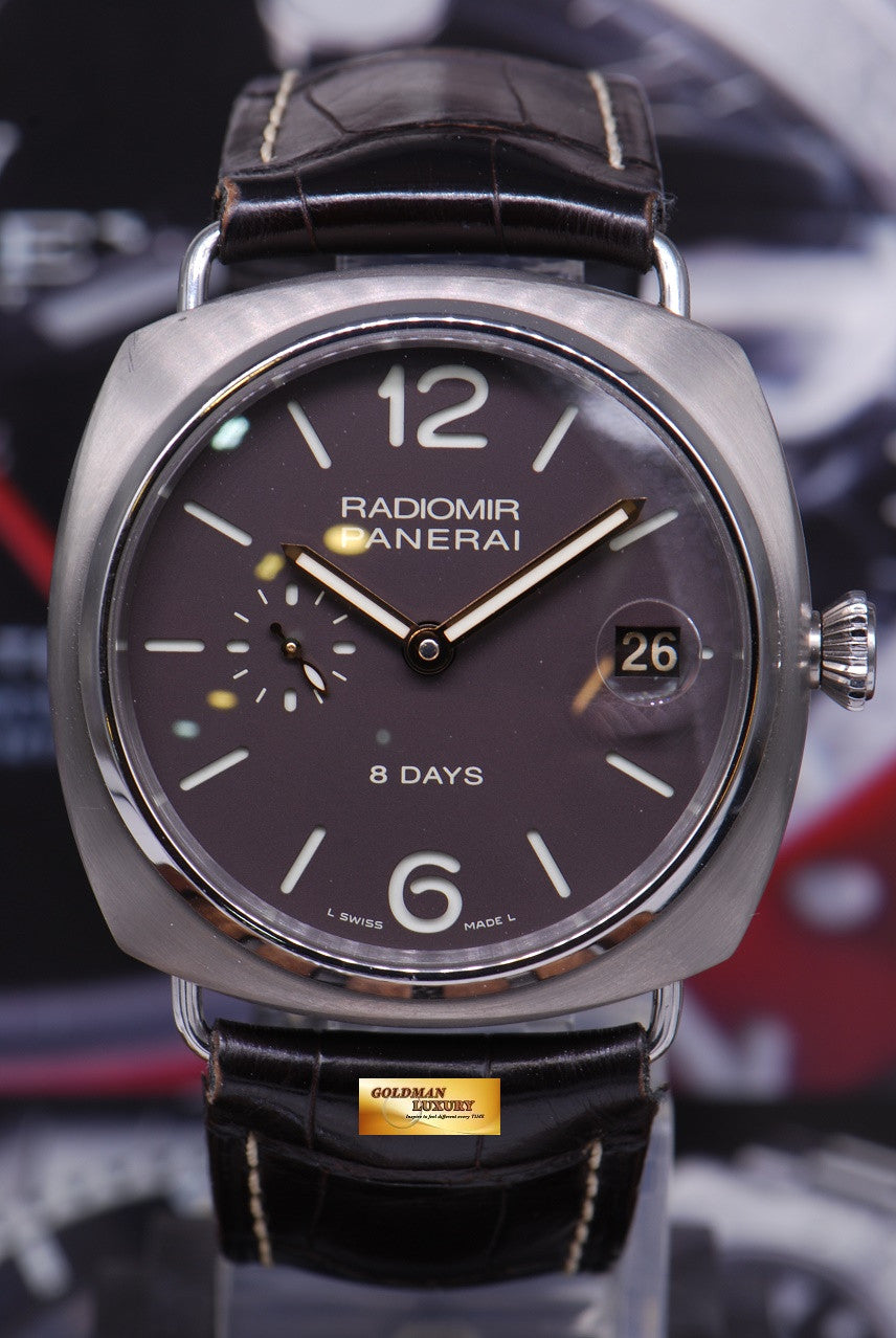 [SOLD] PANERAI RADIOMIR TITANIUM 45mm 8-DAYS POWER RESERVE MANUAL WINDING PAM 346 (NEAR MINT)