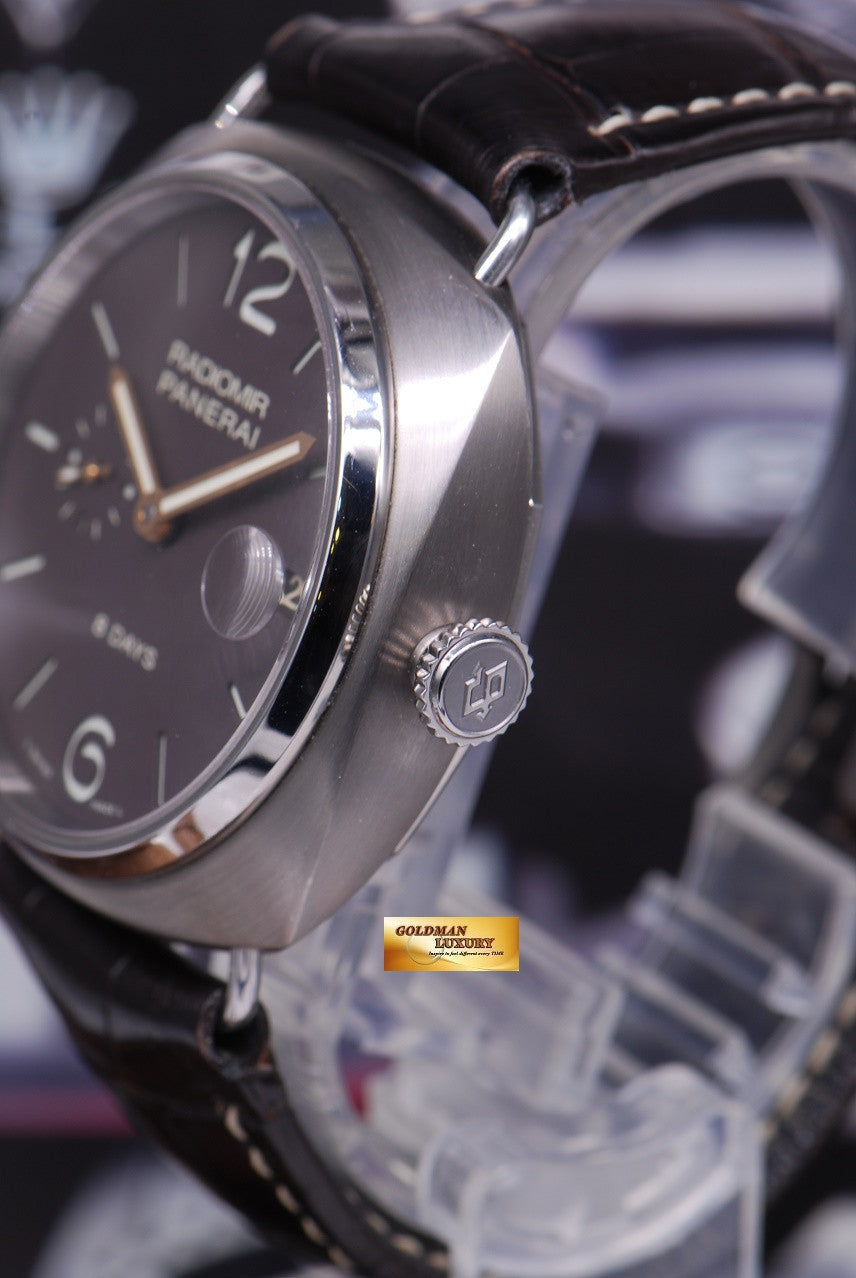 [SOLD] PANERAI RADIOMIR TITANIUM 45mm 8-DAYS POWER RESERVE MANUAL WINDING PAM 346 (NEAR MINT)