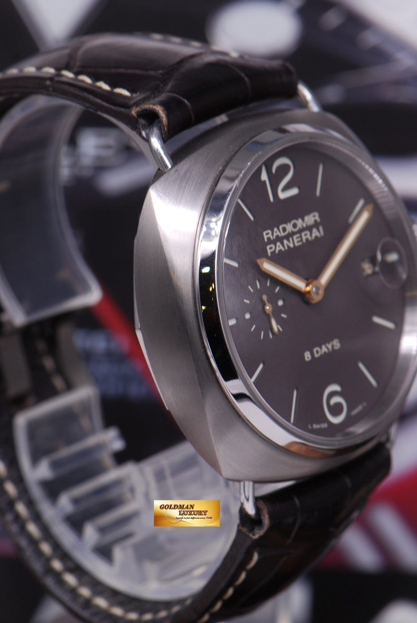 [SOLD] PANERAI RADIOMIR TITANIUM 45mm 8-DAYS POWER RESERVE MANUAL WINDING PAM 346 (NEAR MINT)