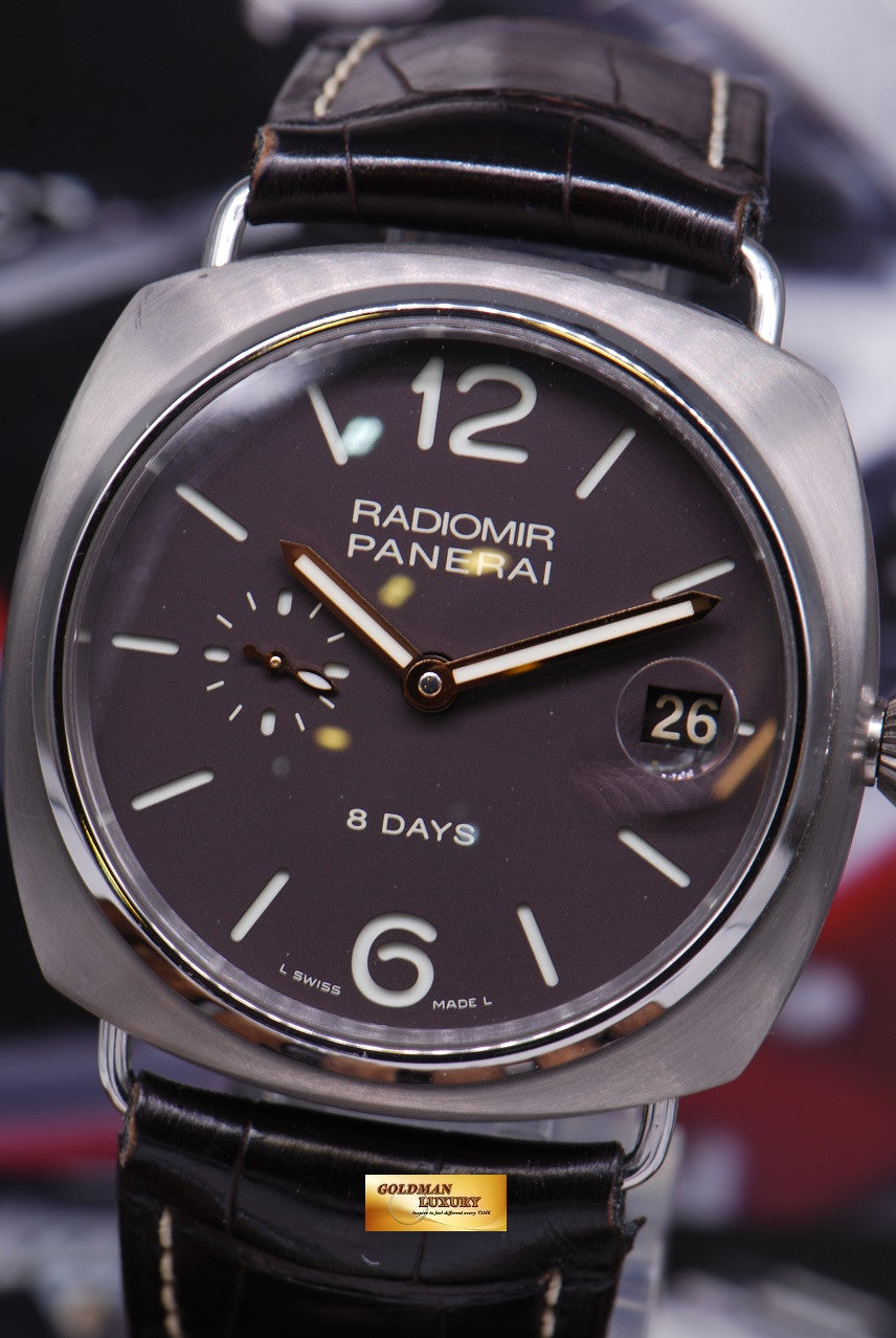[SOLD] PANERAI RADIOMIR TITANIUM 45mm 8-DAYS POWER RESERVE MANUAL WINDING PAM 346 (NEAR MINT)