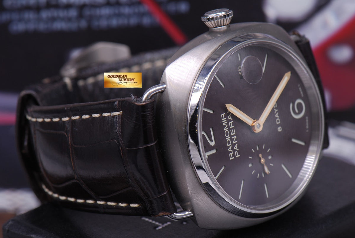 [SOLD] PANERAI RADIOMIR TITANIUM 45mm 8-DAYS POWER RESERVE MANUAL WINDING PAM 346 (NEAR MINT)