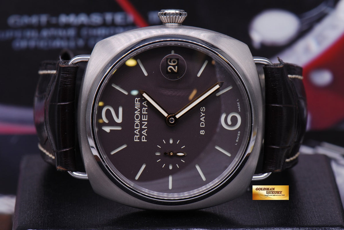 [SOLD] PANERAI RADIOMIR TITANIUM 45mm 8-DAYS POWER RESERVE MANUAL WINDING PAM 346 (NEAR MINT)