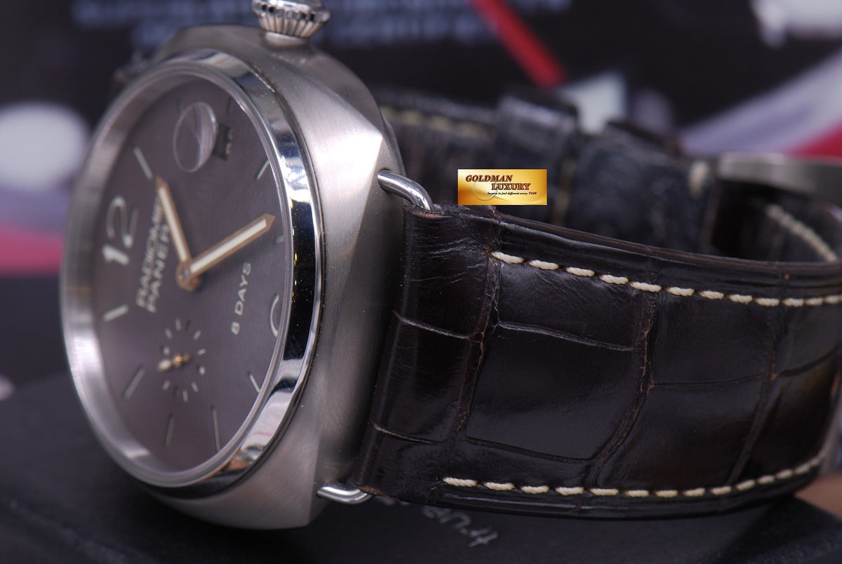 [SOLD] PANERAI RADIOMIR TITANIUM 45mm 8-DAYS POWER RESERVE MANUAL WINDING PAM 346 (NEAR MINT)
