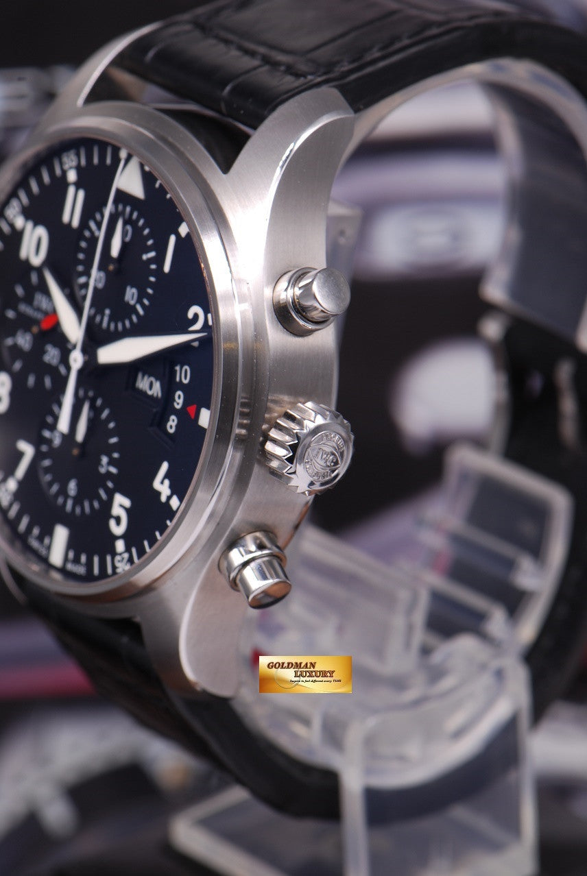 [SOLD] IWC PILOT FLIEGERUHR CHRONOGRAPH 43mm AUTOMATIC  IW3777-01 (MINT)
