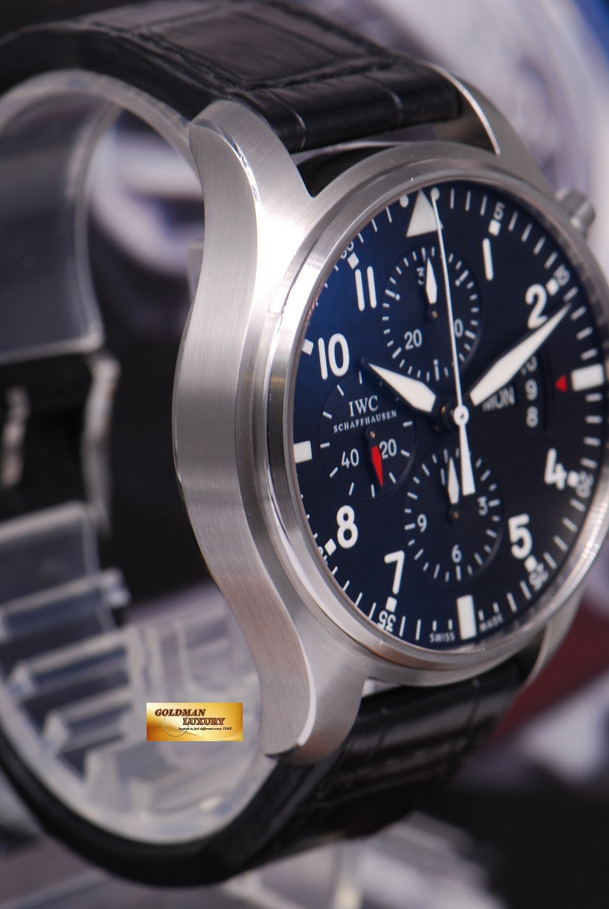 [SOLD] IWC PILOT FLIEGERUHR CHRONOGRAPH 43mm AUTOMATIC  IW3777-01 (MINT)