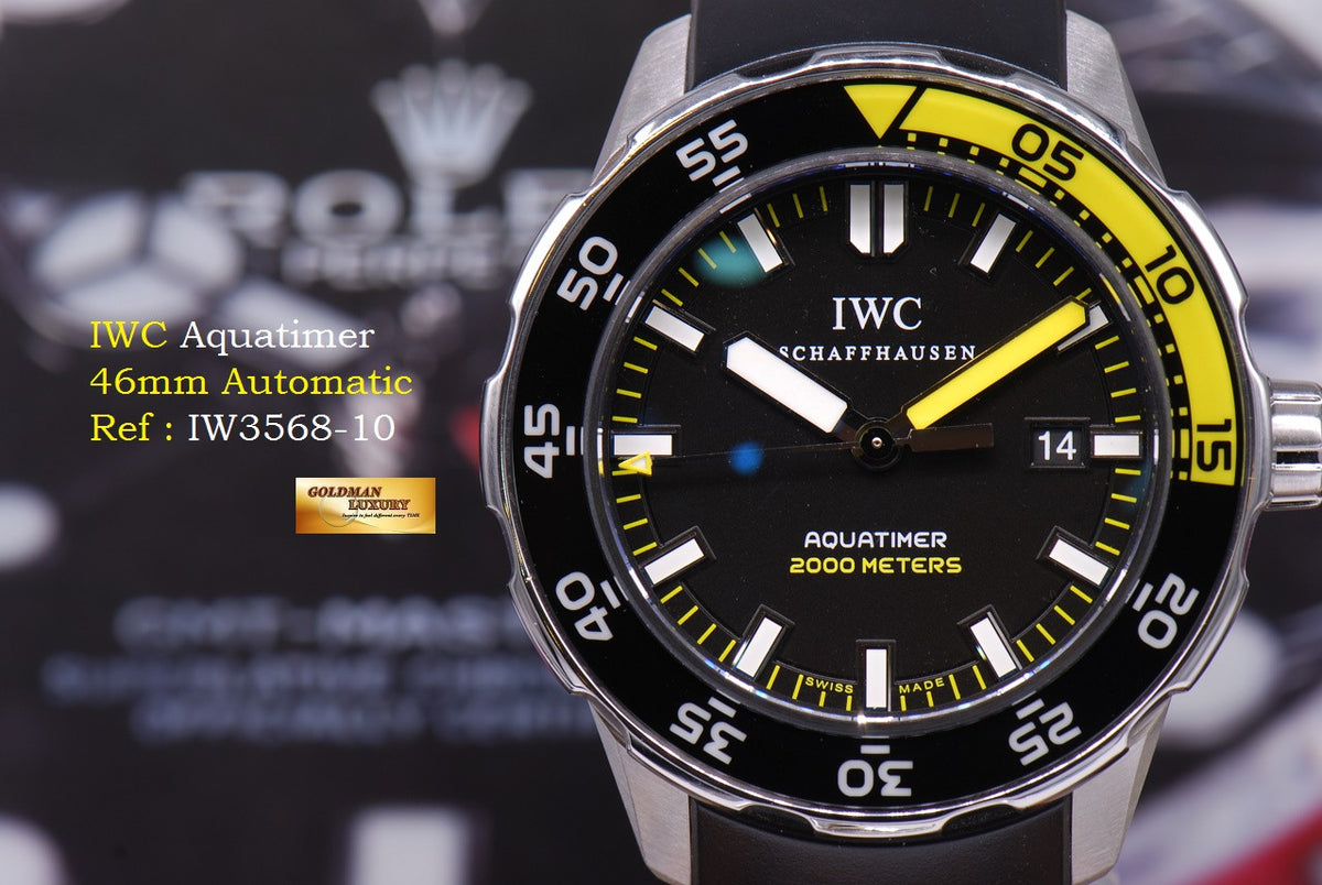 [SOLD] IWC AQUATIMER 46mm AUTOMATIC IW3568-10 (MINT)