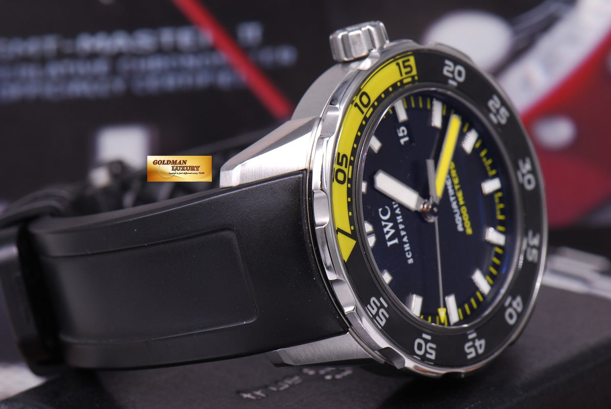 [SOLD] IWC AQUATIMER 46mm AUTOMATIC IW3568-10 (MINT)