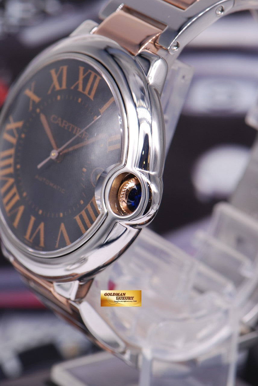[SOLD] CARTIER BALLON BLEU 42mm HALF-ROSE GOLD AUTOMATIC (NEAR MINT)