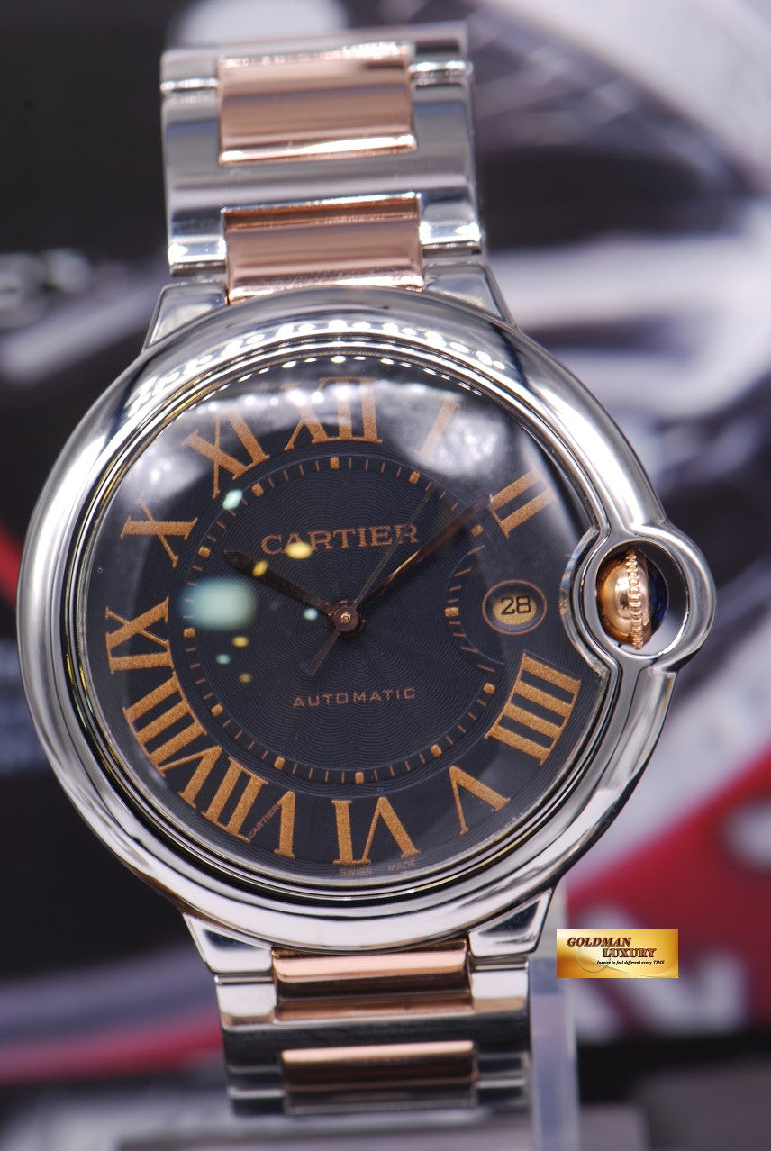 [SOLD] CARTIER BALLON BLEU 42mm HALF-ROSE GOLD AUTOMATIC (NEAR MINT)