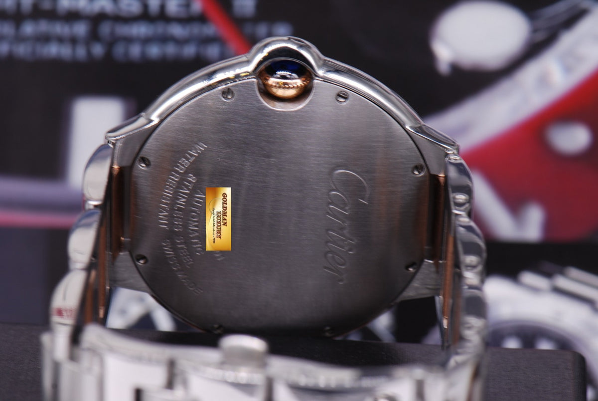 [SOLD] CARTIER BALLON BLEU 42mm HALF-ROSE GOLD AUTOMATIC (NEAR MINT)