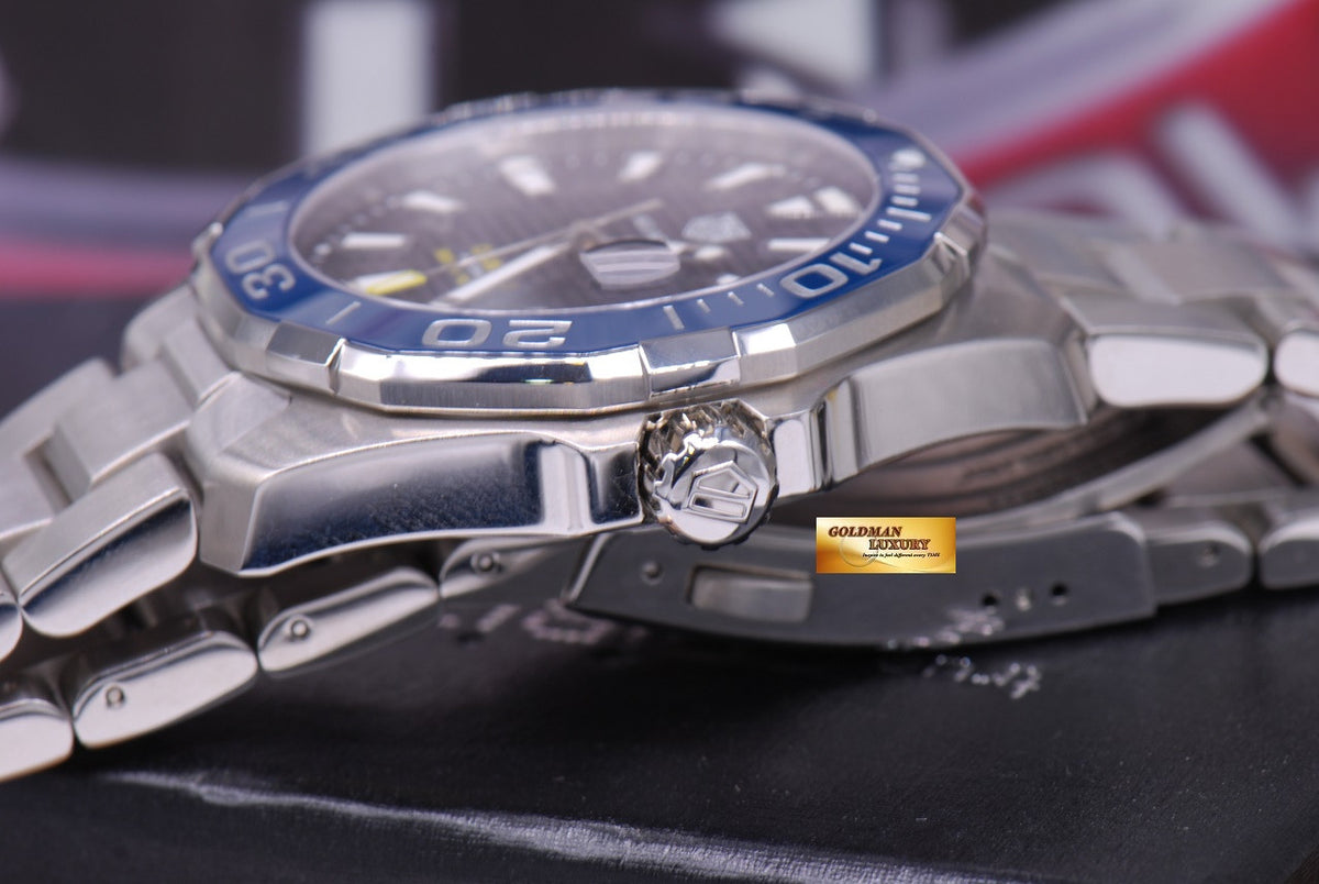 [SOLD] TAG HEUER AQUARACER CALIBRE 5 BLUE WAY201B AUTOMATIC (NEW)