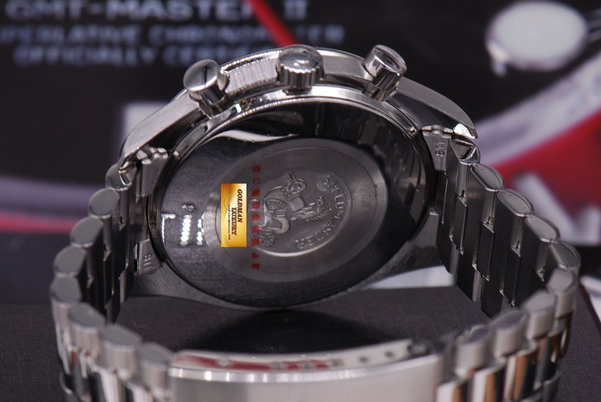 [SOLD] OMEGA SPEEDMASTER CHRONOGRAPH REDUCED-SIZE 38mm BLACK AUTOMATIC (MINT)