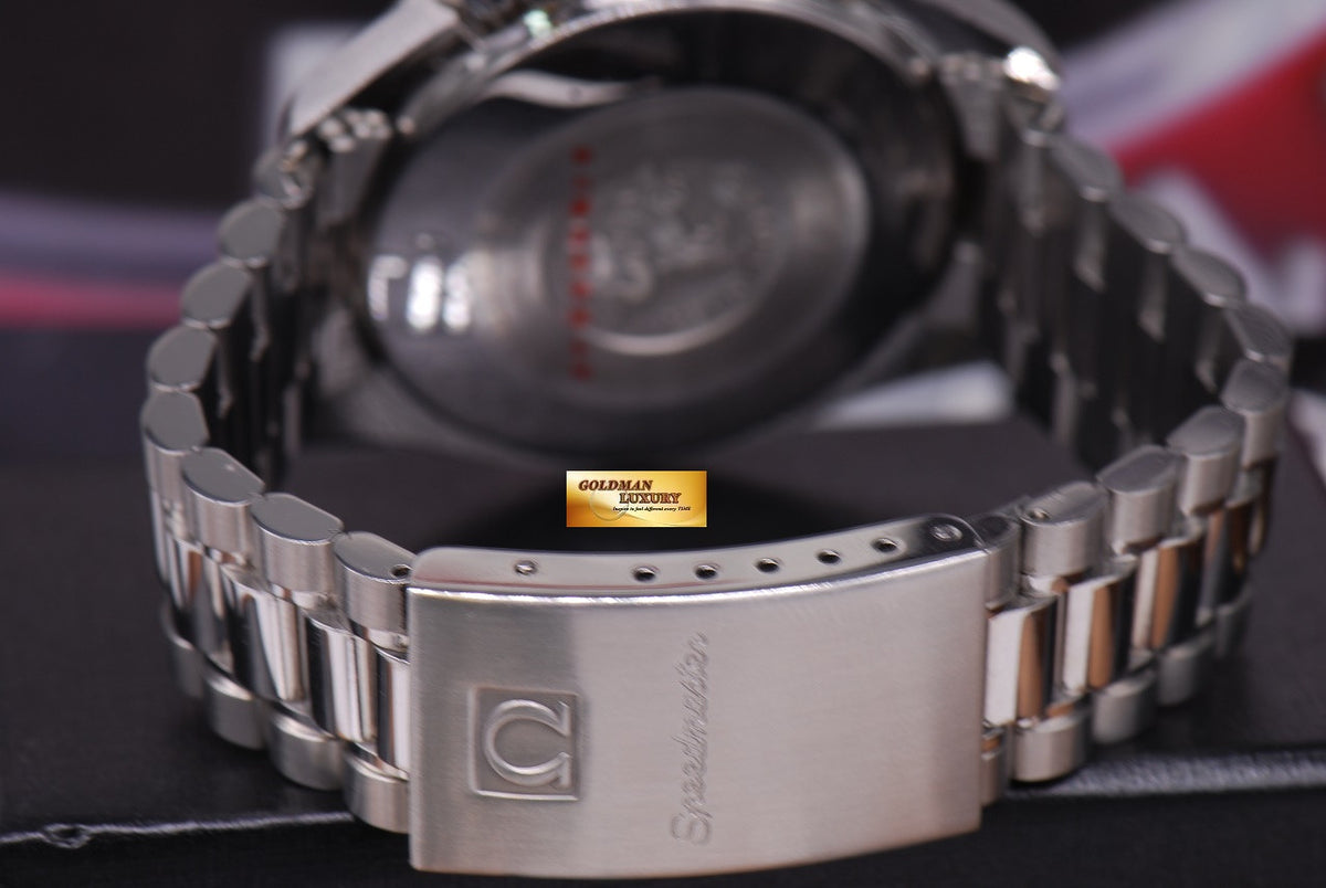 [SOLD] OMEGA SPEEDMASTER CHRONOGRAPH REDUCED-SIZE 38mm BLACK AUTOMATIC (MINT)