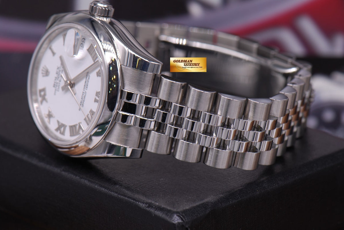 [SOLD] ROLEX OYSTER PERPETUAL DATEJUST 31mm WHITE 178240 AUTOMATIC (MINT)