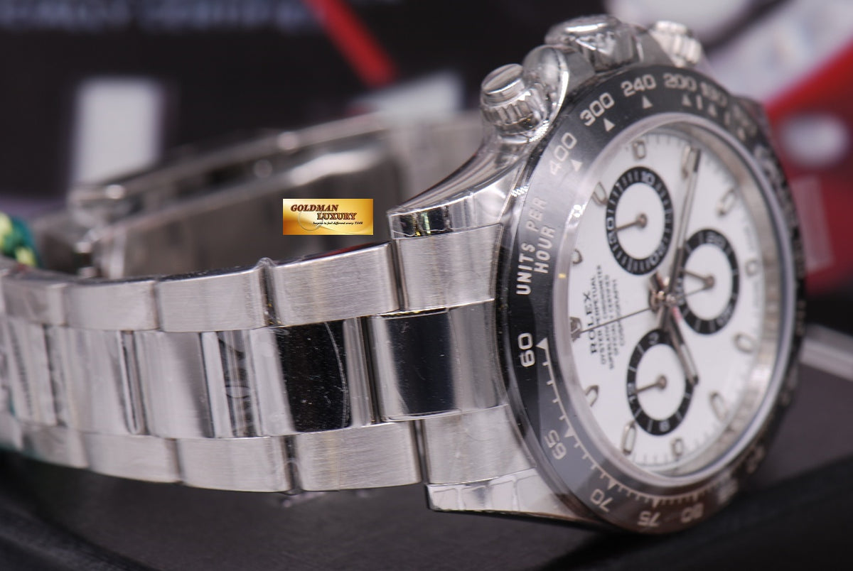 [SOLD] ROLEX OYSTER PERPETUAL DAYTONA CERAMIC BEZEL WHITE Ref : 116500LN (NEW)