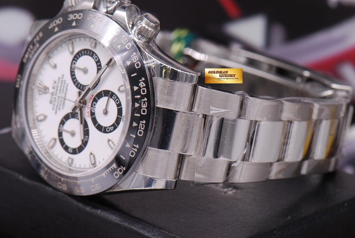 [SOLD] ROLEX OYSTER PERPETUAL DAYTONA CERAMIC BEZEL WHITE Ref : 116500LN (NEW)