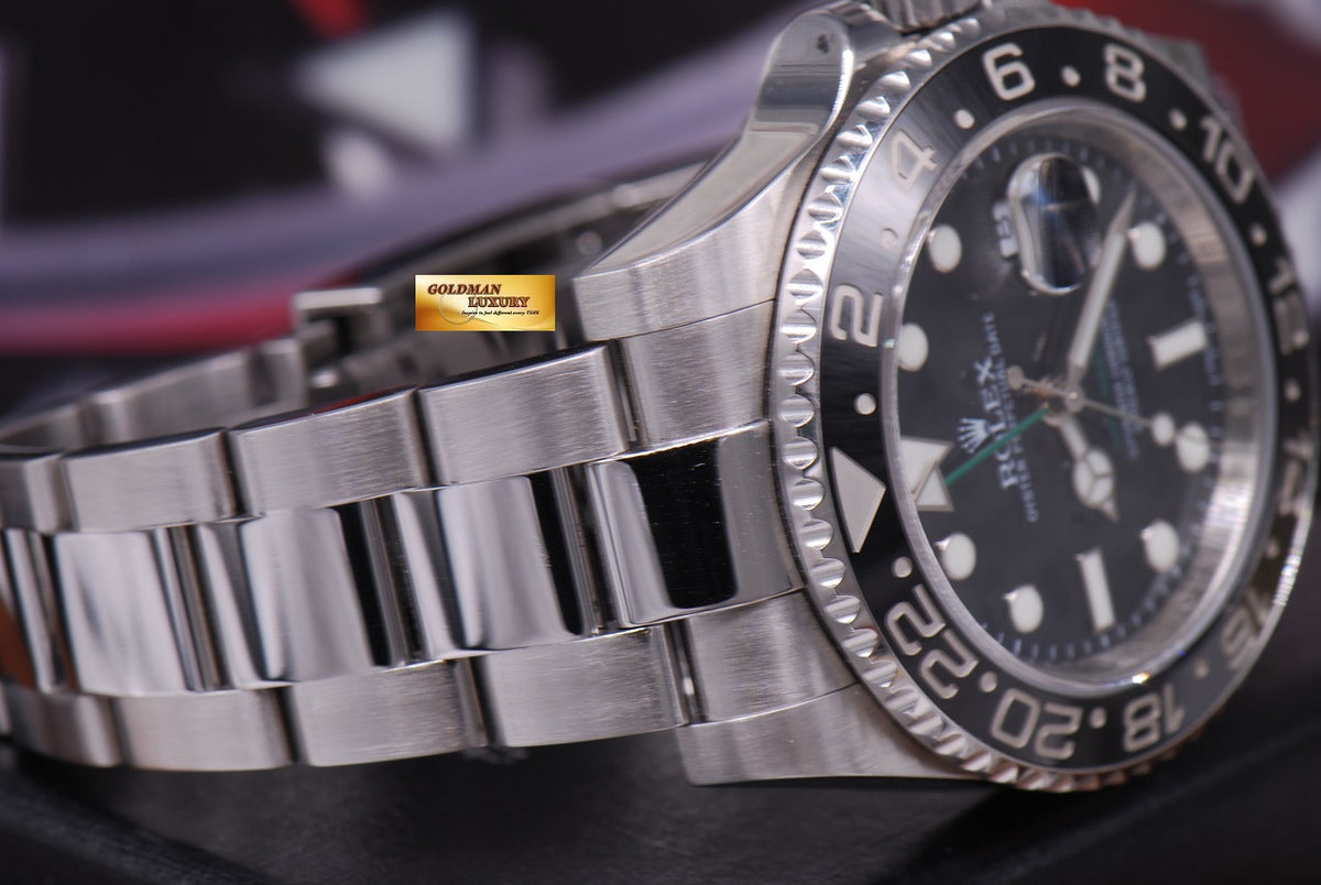 [SOLD] ROLEX OYSTER PERPETUAL GMT-MASTER II CERAMIC BLACK (MINT)