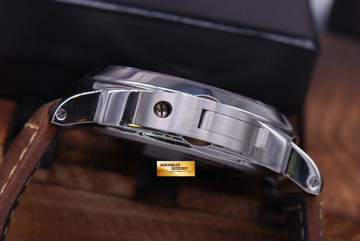 [SOLD] PANERAI LUMINOR BASE TOBACCO DIAL 44mm PAM 390 SPECIAL EDITION (MINT)