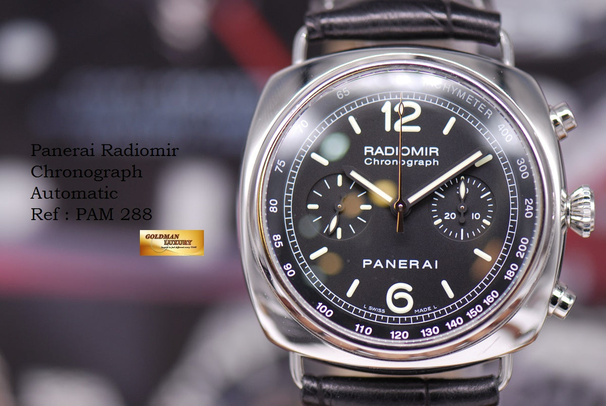 [SOLD] PANERAI RADIOMIR CHRONOGRAPH PAM 288 AUTOMATIC (MINT)