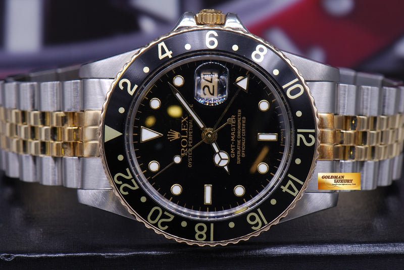 Gmt master half gold cheap