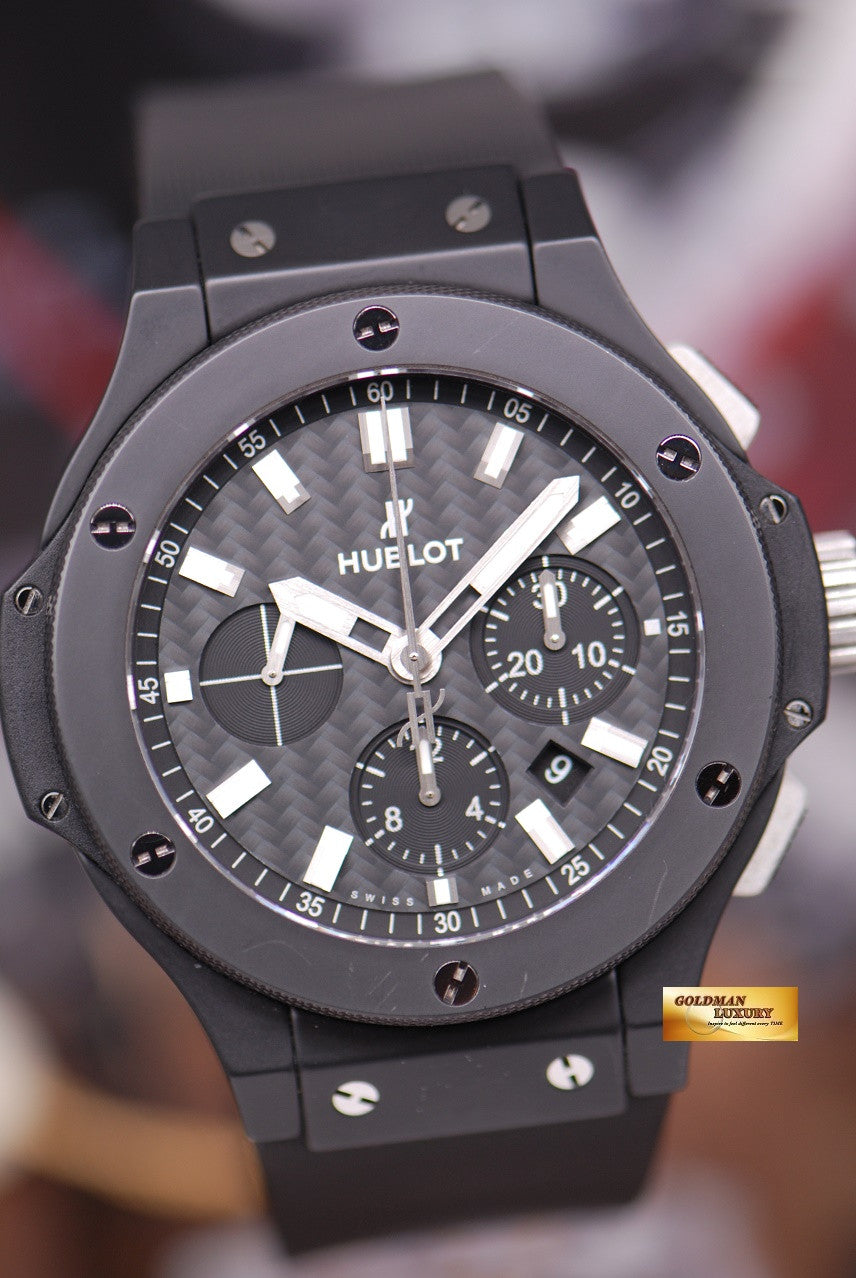 [SOLD] HUBLOT BIG BANG FULL BLACK CERAMIC CHRONOGRAPH AUTOMATIC 301.CI.1770.RX (MINT)