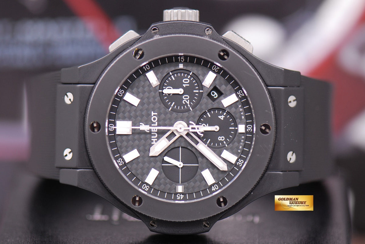 [SOLD] HUBLOT BIG BANG FULL BLACK CERAMIC CHRONOGRAPH AUTOMATIC 301.CI.1770.RX (MINT)