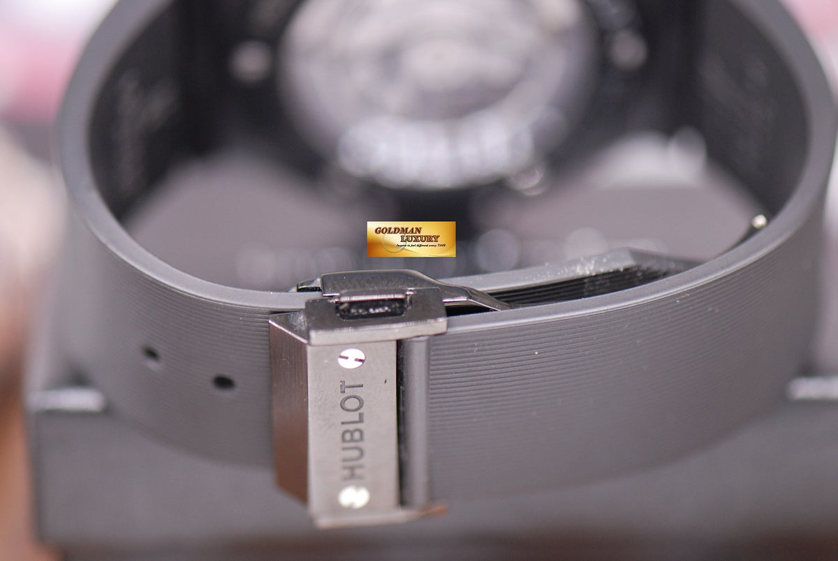 [SOLD] HUBLOT BIG BANG FULL BLACK CERAMIC CHRONOGRAPH AUTOMATIC 301.CI.1770.RX (MINT)