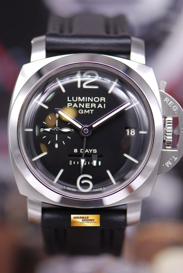 [SOLD] PANERAI LUMINOR 1950 8-DAYS GMT MANUAL am / pm DIAL PAM 233 (NEW)