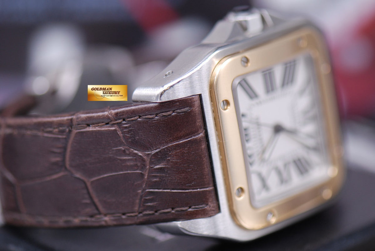 [SOLD] CARTIER SANTOS 100 XL HALF-GOLD MEN’S AUTOMATIC (NEAR MINT)