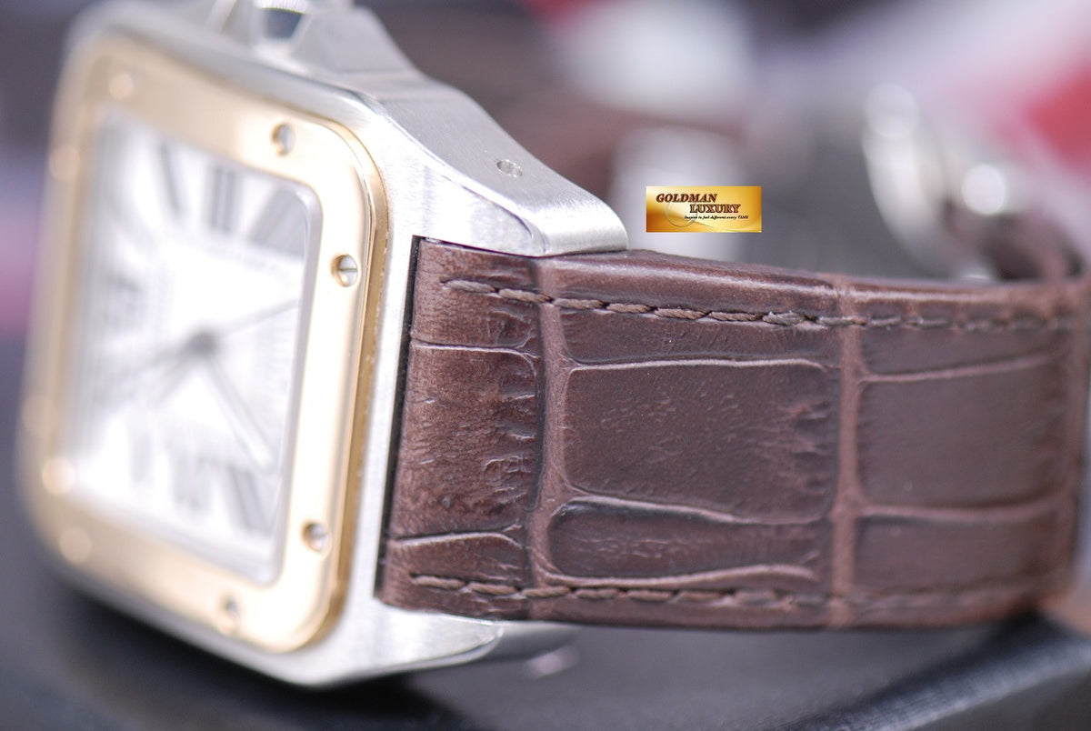 [SOLD] CARTIER SANTOS 100 XL HALF-GOLD MEN’S AUTOMATIC (NEAR MINT)